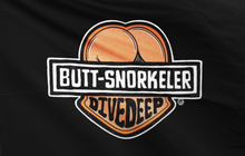 Load image into Gallery viewer, Butt Snorkeler Flags
