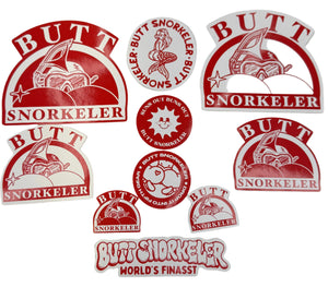 Butt Snorkeler Sticker Pack