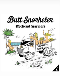 Butt Snorkeler Flags